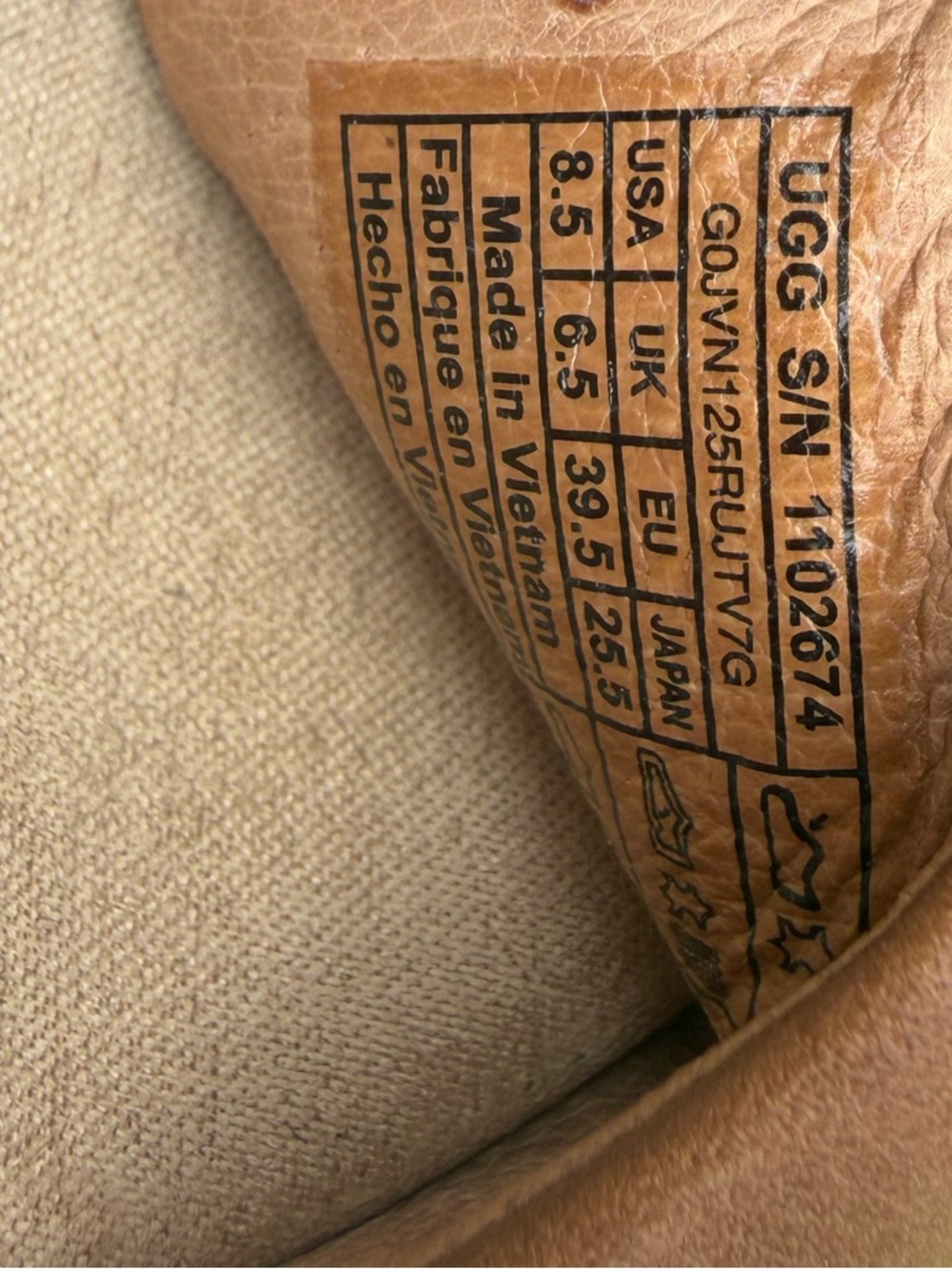 UGG Zoe Women's Brown Cork Wedge Sandals with Ankle Strap - Picture 11 of 11